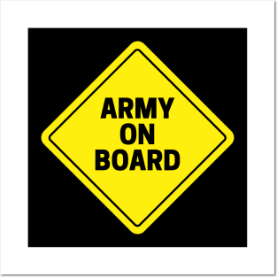 Army on board Posters and Art